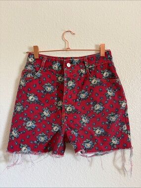 Vintage floral 90’s Bongo Jean Shorts
